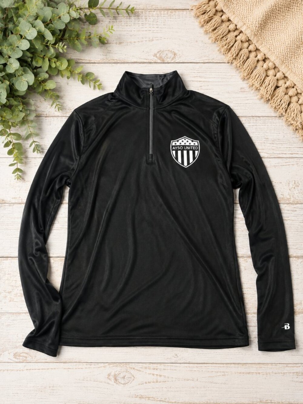 🖤 Badger Sport Black 1/4-Zip Performance Top 🖤